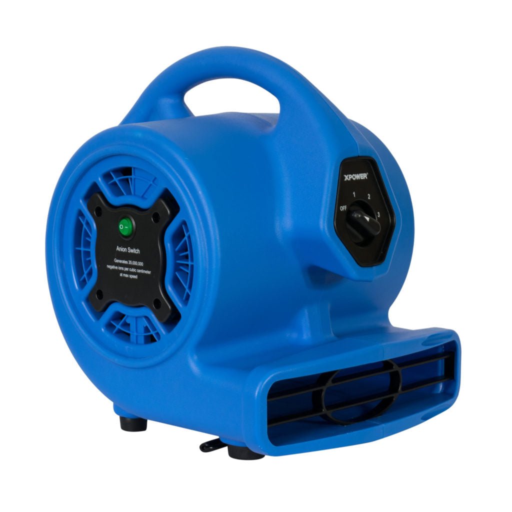 Xpower P-150N 1/5 HP 700 CFM 3 Speeds Refillable Scented Air Mover w/ Ionizer - Image 2