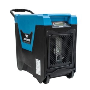 XPower XD-85L2-Blue 145-Pint LGR Commercial Dehumidifier Blue w/ Purge Pump