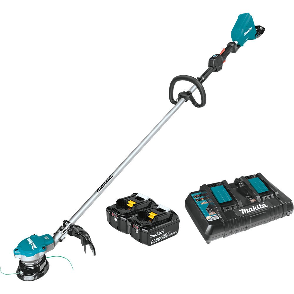 Makita XRU15PT 18V X2 (36V) LXT Lithium-Ion Brushless String Trimmer Kit - Image 7