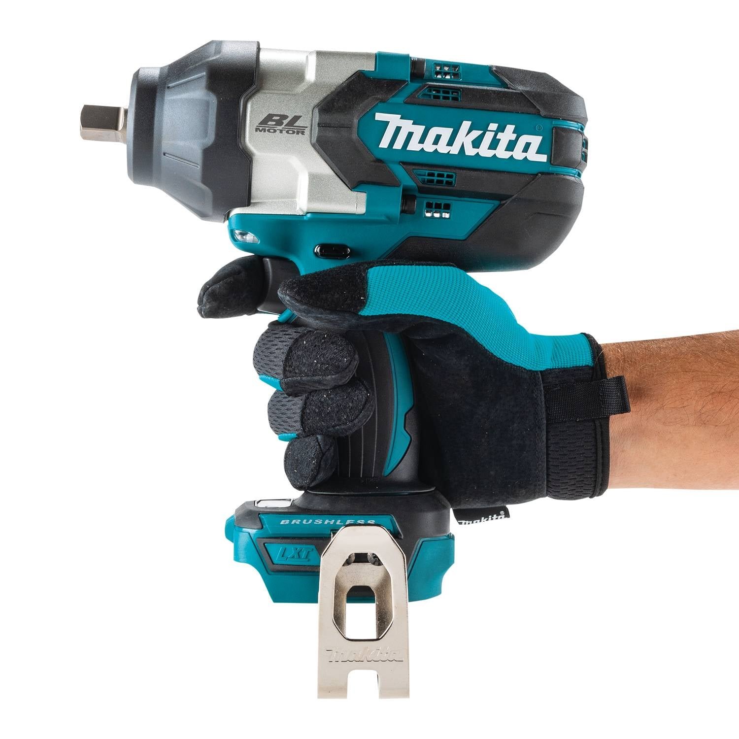 Makita XWT19Z 18V LXT 1/2" Sq. Drive Impact Wrench w/ Detent Anvil - Bare Tool - Image 9