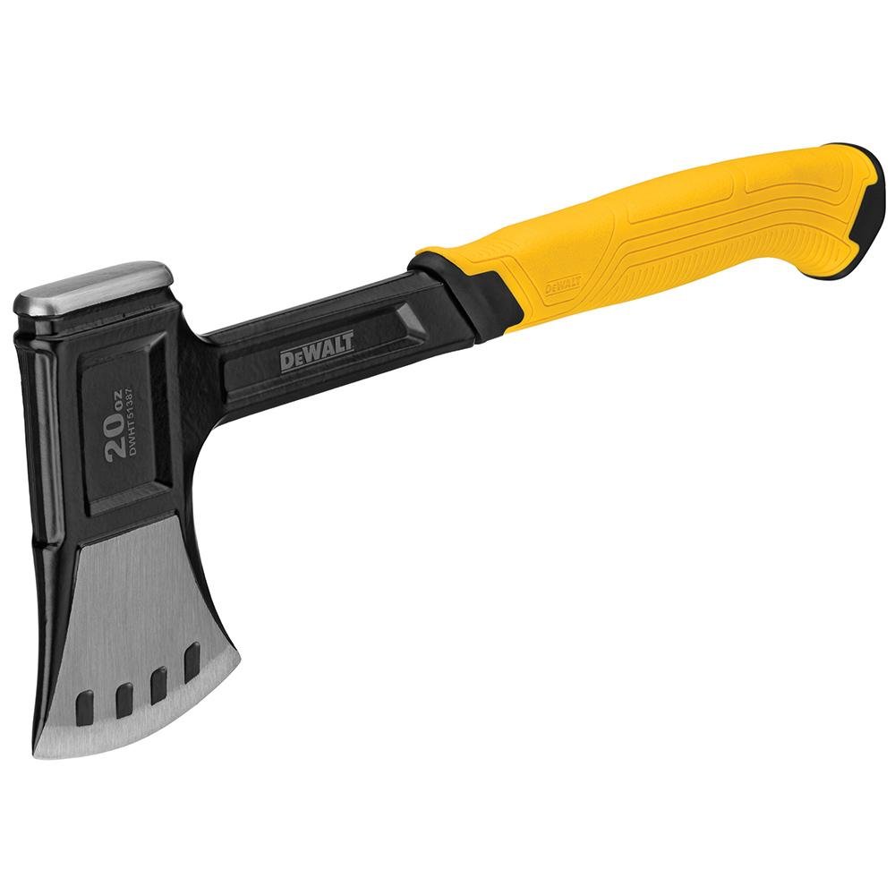 DeWALT DWHT51387 20-Ounce 1-Piece Scalloped Steel Camper's Axe - Image 2