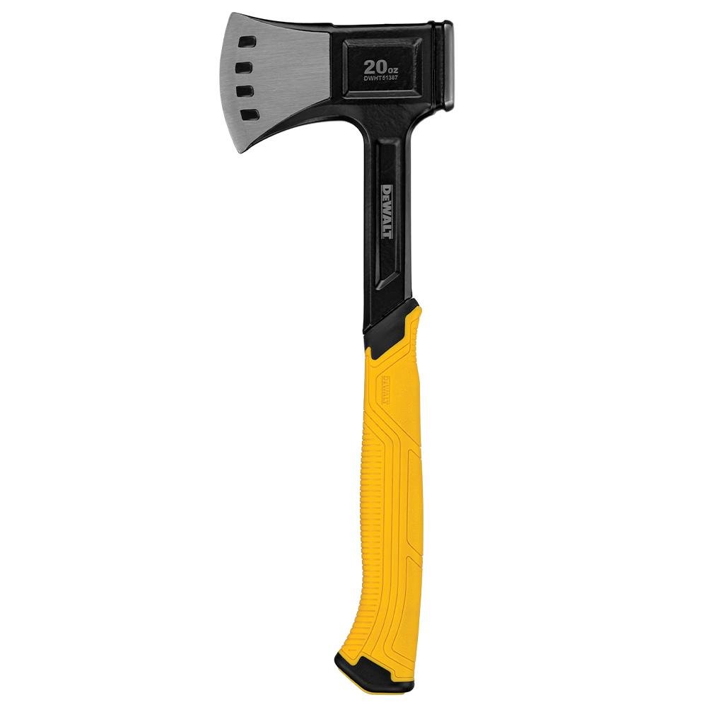 DeWALT DWHT51387 20-Ounce 1-Piece Scalloped Steel Camper's Axe - Image 5