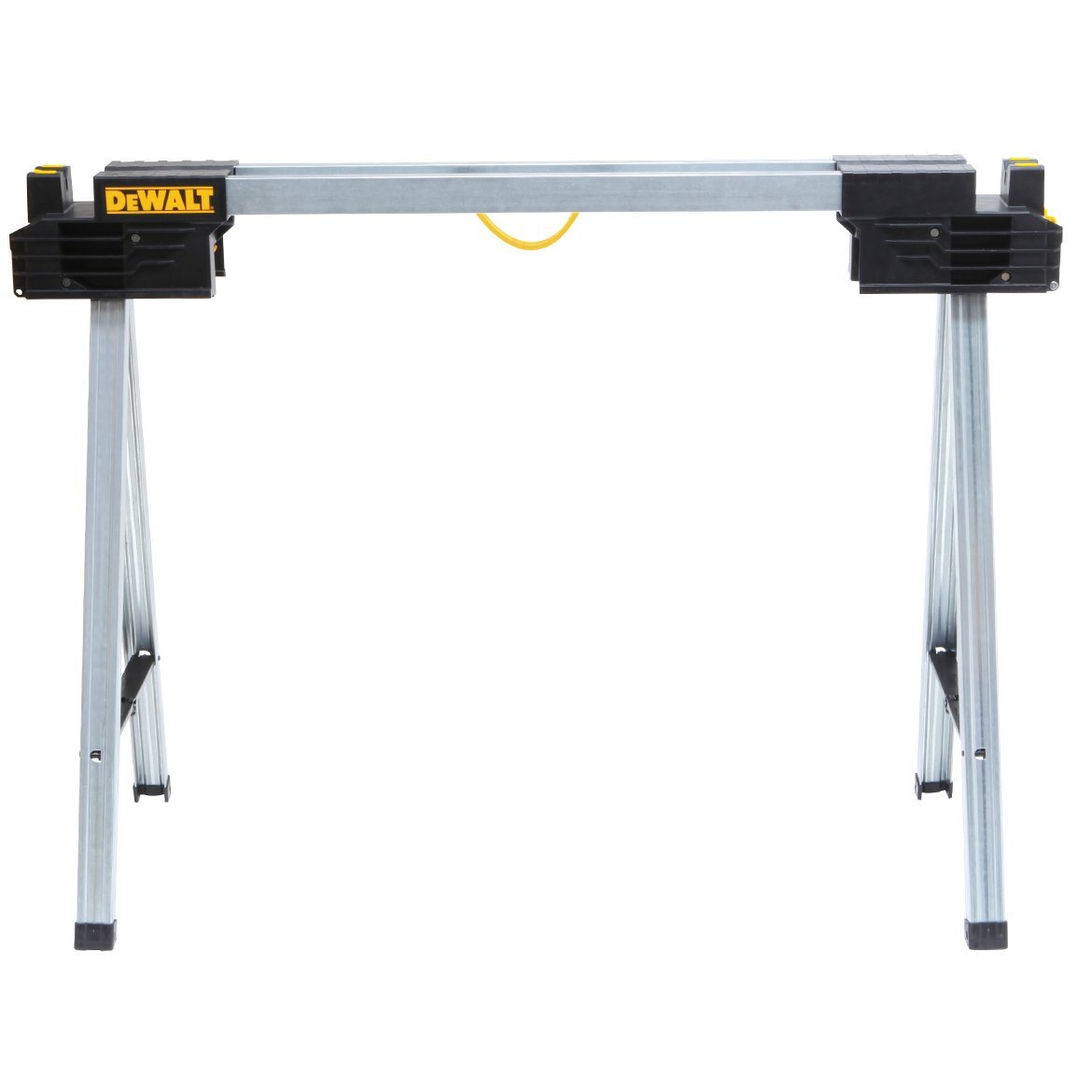 DeWALT DWST11155 Durable Metal Folding V-Groove Stand Sawhorse - Image 2