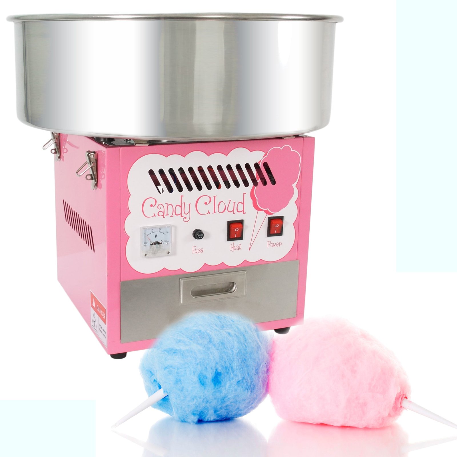 Funtime FT1000CC Commercial Style Candy Cloud Cotton Hard Candy Machine Floss Maker