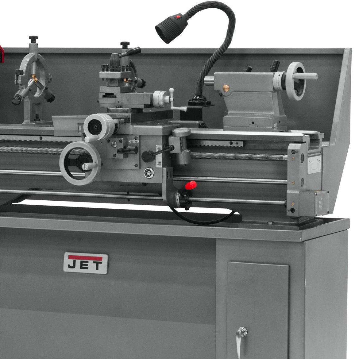 JET GHB-1340A 2-Hp 230V Quiet Operation Geared Head Bench Lathe - 321357A - Image 3