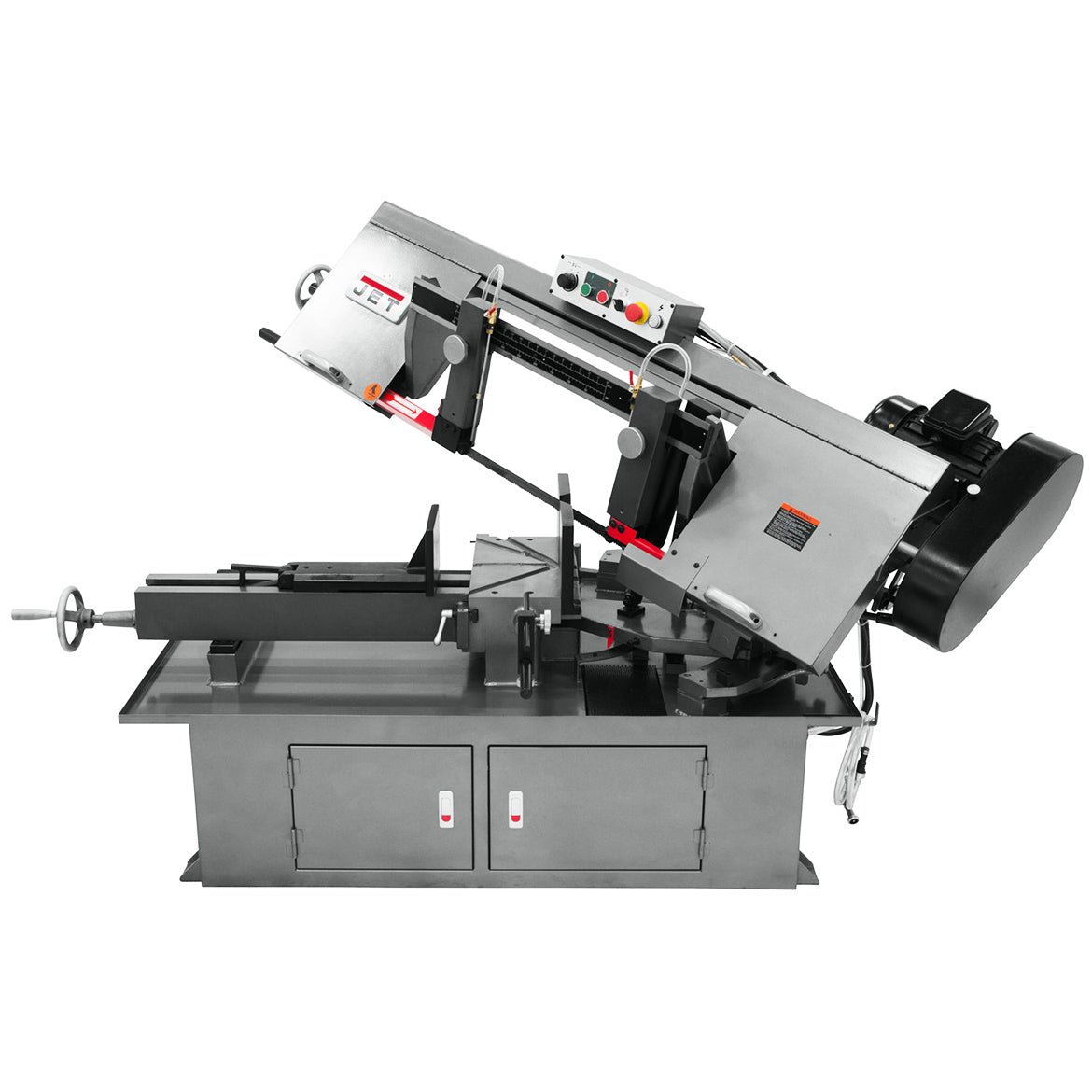 JET MBS-1018-3 2-Hp 230V 10" x 18" Horizontal Dual Miter Bandsaw