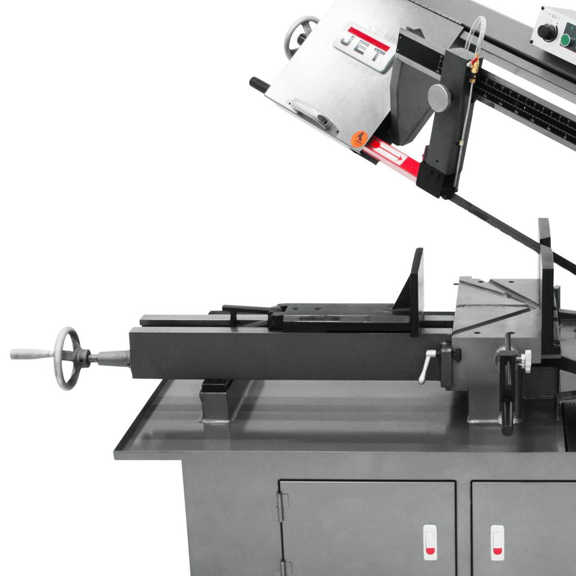 JET MBS-1018-3 2-Hp 230V 10" x 18" Horizontal Dual Miter Bandsaw - Image 3