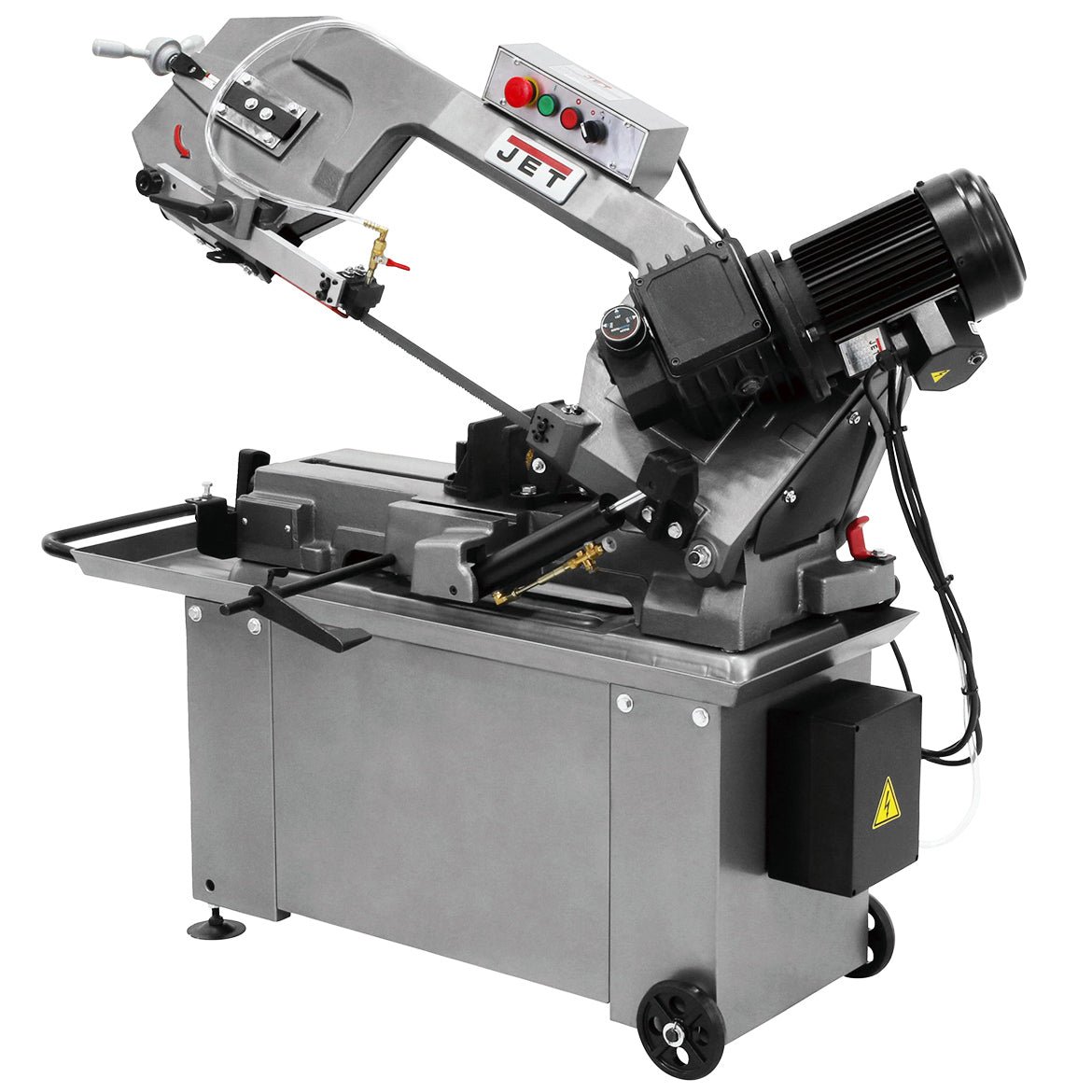 JET HBS-814GH 1-Hp 115/230V 8" x 14" Heavy Duty Horizontal Geared Head Bandsaw