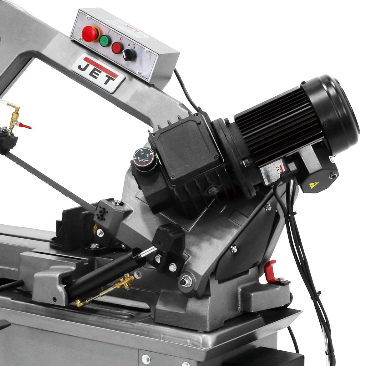 JET HBS-814GH 1-Hp 115/230V 8" x 14" Heavy Duty Horizontal Geared Head Bandsaw - Image 4