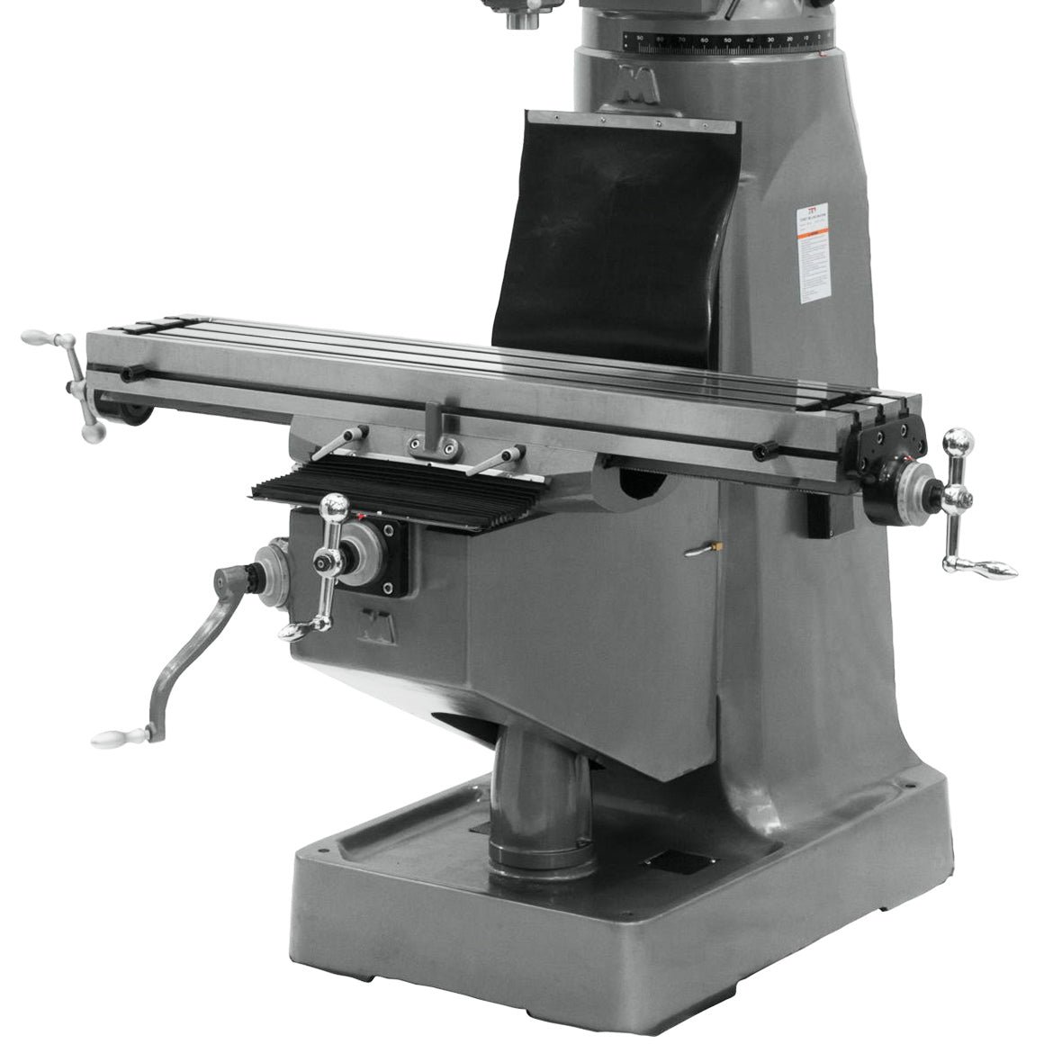 JET JTM-4VS 3-Hp 230/460V Heavy Duty Variable Speed Vertical Milling Machine - Image 3