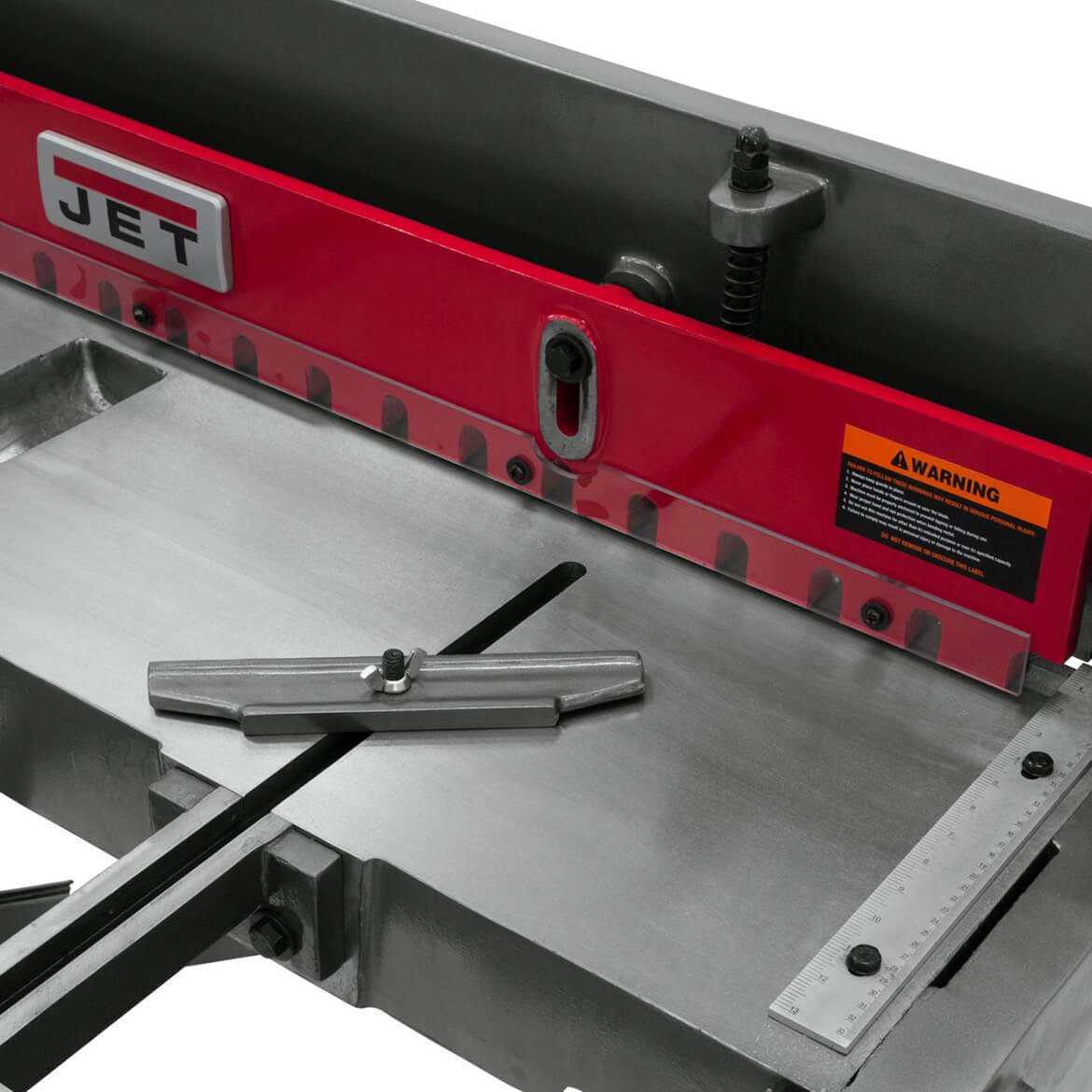 JET FS-1652J 52" x 16 Gauge High Quality Hardened Stainless Steel Foot Shear - Image 4