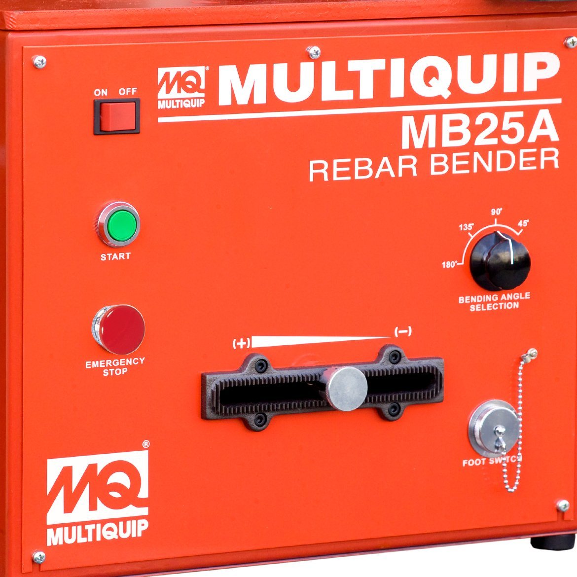 Multiquip MB25A 115-Volt Single Phase Electric Motor Portable Rebar Bender - Image 2