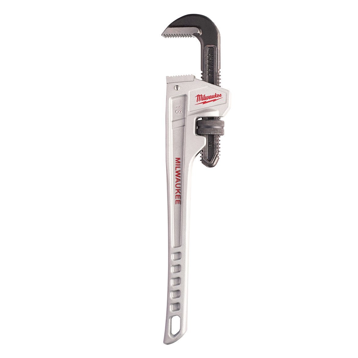 Milwaukee 48-22-7218 18-Inch Durable Aluminum Ergonomic Pipe Wrench - Image 2