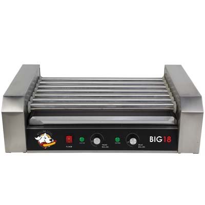 Roller Dog RDB18SS Commercial Style 18 Hot Dog 7 Roller Grill Cooker Machine - Image 4