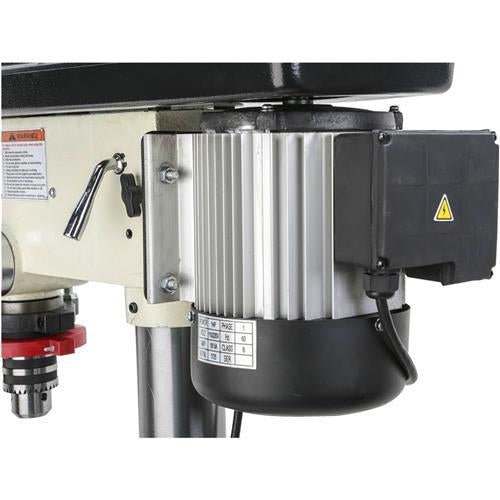 Shop Fox W1680 1 H.P. 17" Floor Model Drill Press 12 Speed with Mt #3 Spindle - Image 4