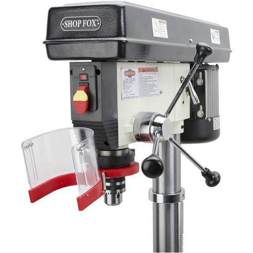Shop Fox W1680 1 H.P. 17" Floor Model Drill Press 12 Speed with Mt #3 Spindle - Image 7