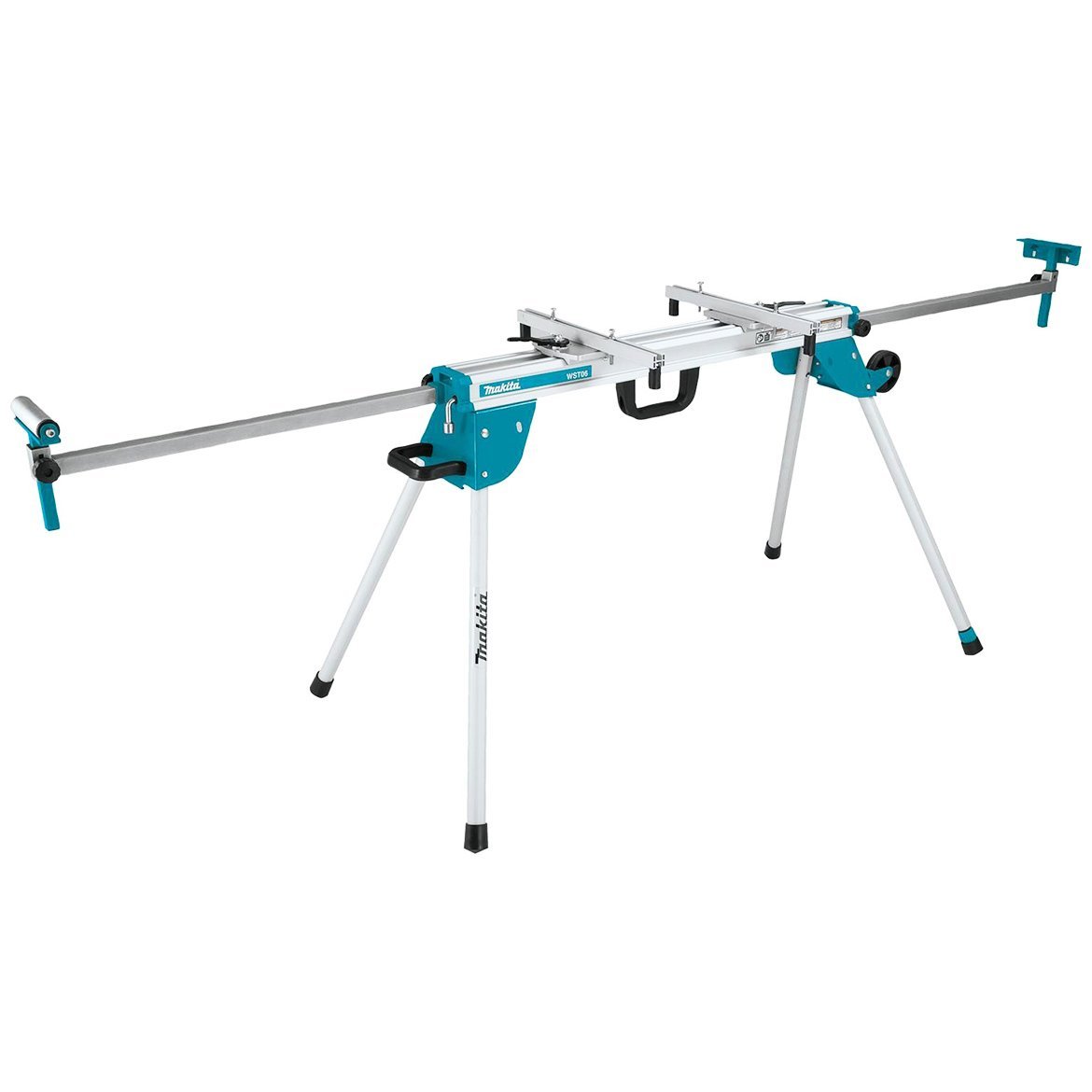 Makita WST06 100-1/2-Inch Adjustable Feed Roller Compact Folding Miter Saw Stand - Image 2