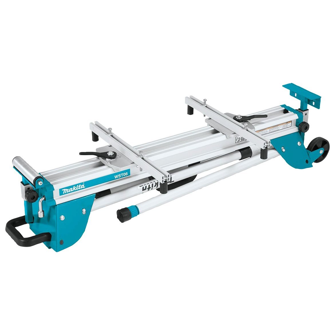 Makita WST06 100-1/2-Inch Adjustable Feed Roller Compact Folding Miter Saw Stand - Image 3