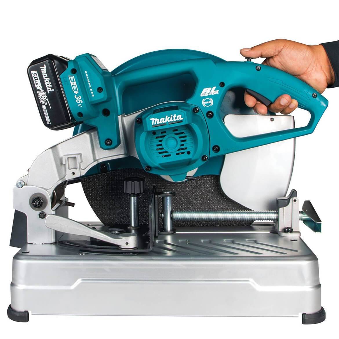 Makita XWL01PT 36-Volt 14-Inch 5.0Ah X2 LXT Brushless Cordless Cut-Off Saw Kit - Image 7